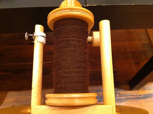 Brown Shetland from Gnomespun